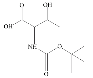 n-Α-叔丁氧羰基-d-苏氨酸