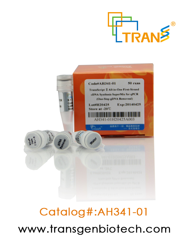 TransScript II All-in-One First-Strand cDNA Synthesis SuperMix for qPCR
