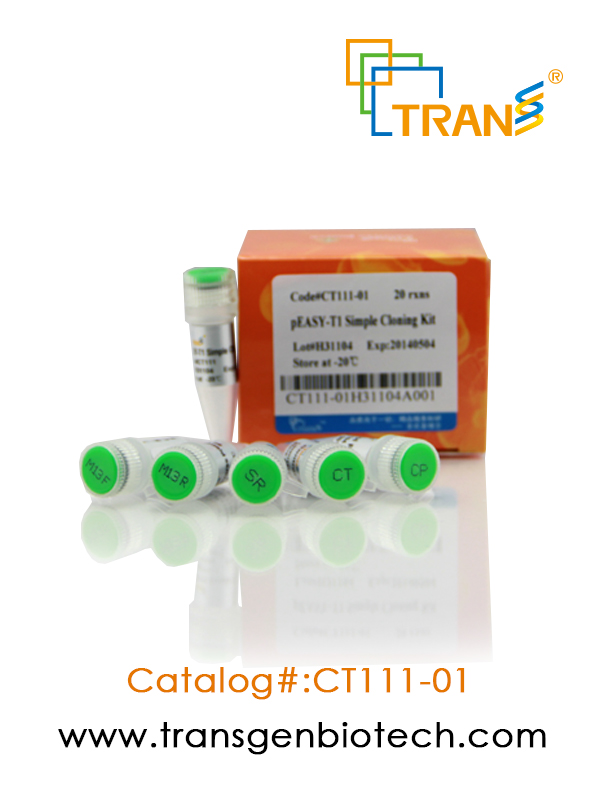 pEASY®-T1 Simple Cloning Kit