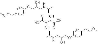 酒石酸美託洛爾 usp