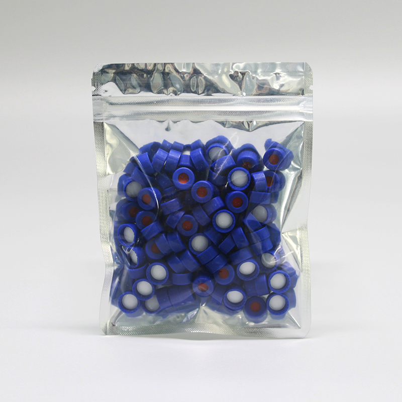 9mm蓝色特氟龙螺纹进样瓶蓝盖