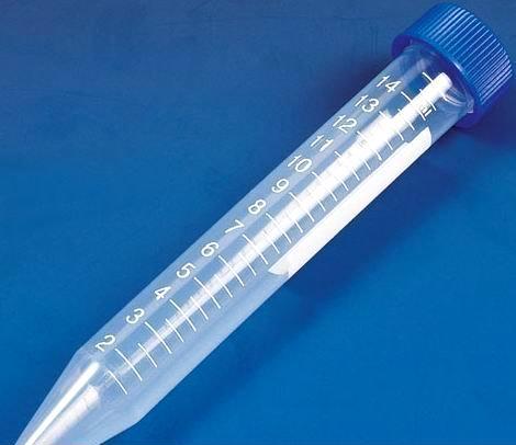 15ml尖底透明 带刻度螺纹盖离心管 100支/包 现货