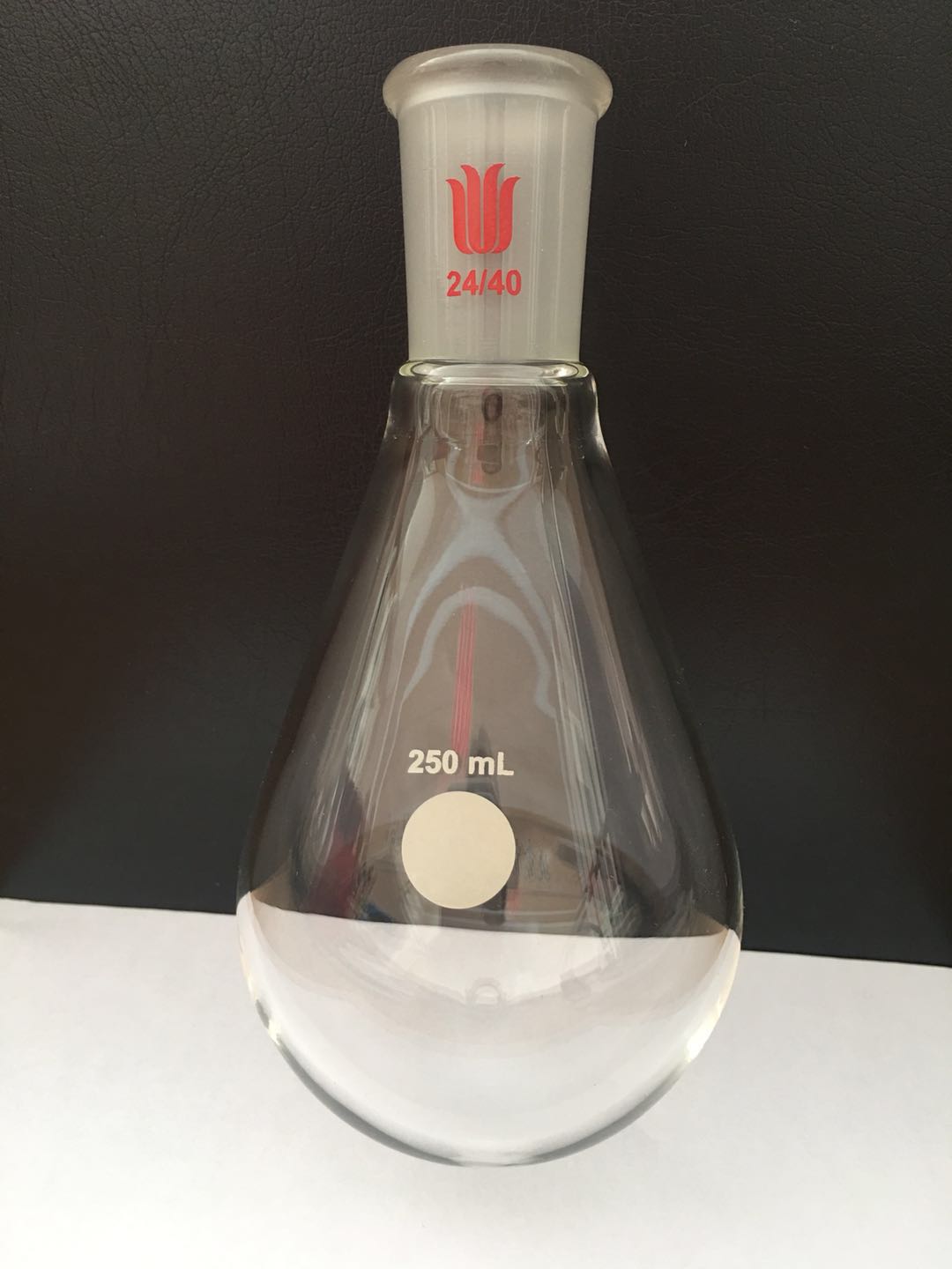 旋蒸用厚壁茄型瓶 高强度 磨口:24/40 250ml||250ml/24#|欣维尔