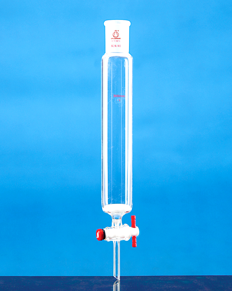 四氟砂芯层析柱 40×200mm/19#/g3 带挂耳||200mm|联华