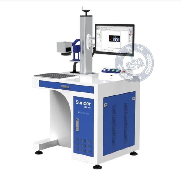 sundorlaser激光打标机 光纤雕刻手持台式一体式金属打字机 铭牌打标机30W