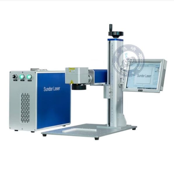 sundorlaser激光雕刻机 打标机 分体光纤镭射激光刻字打标机 KF-30E 30W