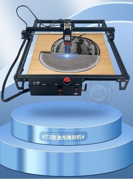 激光雕刻机小型全自动打标机便捷式不锈钢印章雕刻 20W电脑+手机+行程41*40cm