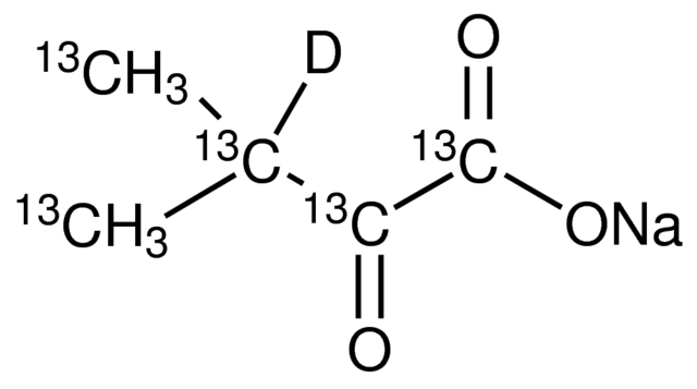 2-酮基-3-甲基丁酸- 13c5 ,3-d钠盐