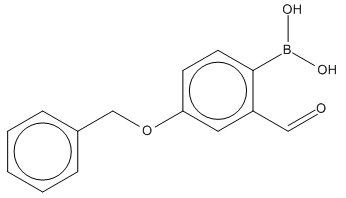 4-苄氧基-2-甲酰基苯硼酸 (含有数量不等的酸酐)