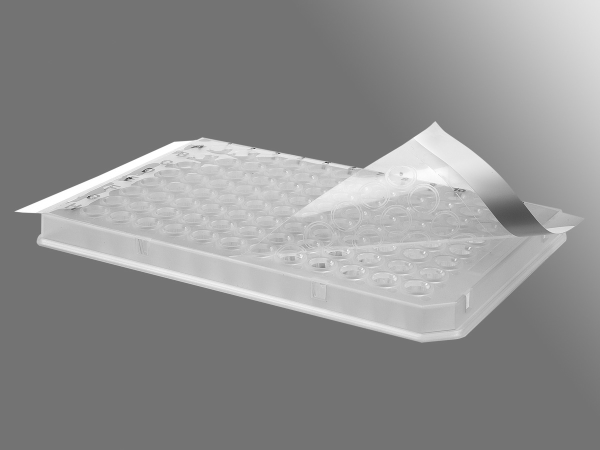 axygen 70μm超透明压敏密封膜/实时荧光定量pcr封板膜,非无菌