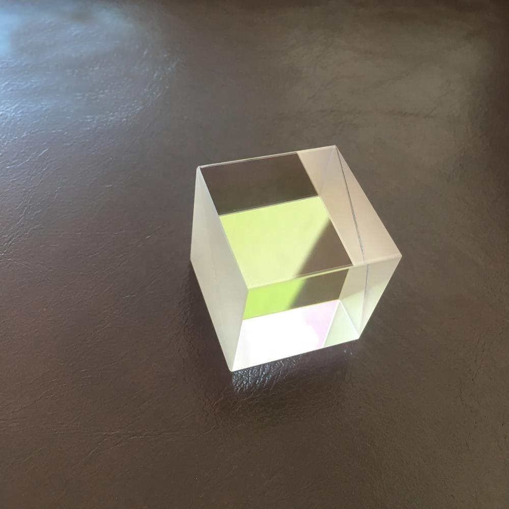 能量分光棱镜15x15x15mm光学玻璃k9分光棱镜