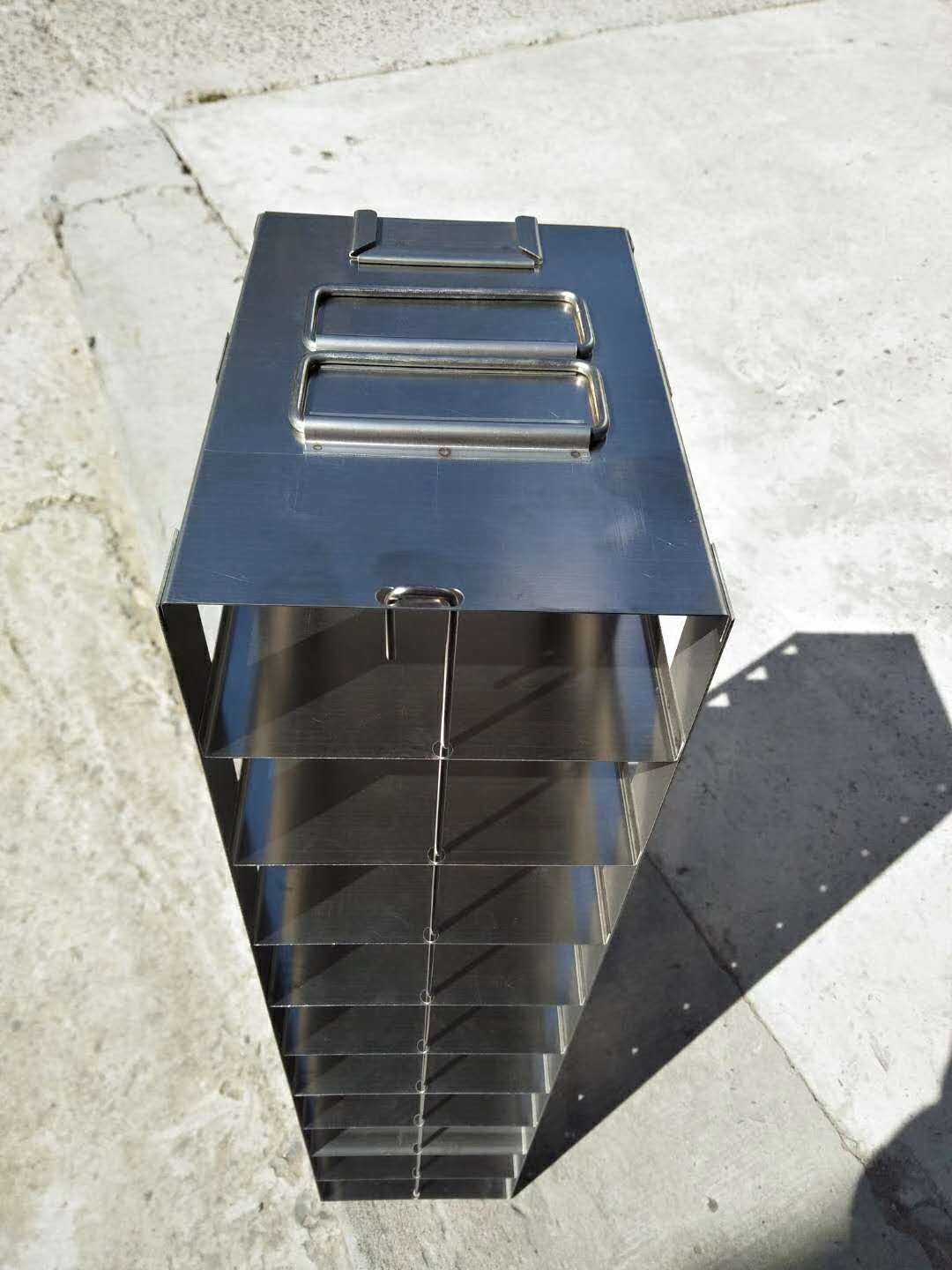 不锈钢卧式冰柜架子 不锈钢冰柜架 8层 每格13.2*13.2*5.