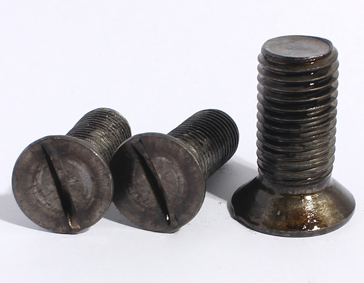 发黑开槽沉头螺钉(军品)gb/t68-2000/m3*6(ml25/ct.o)4.8级