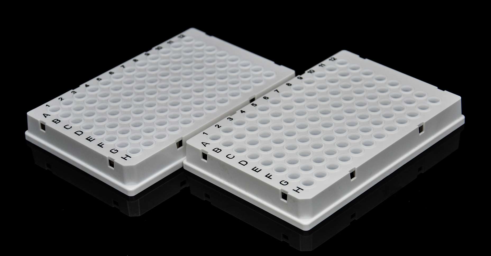 0.1ml 全裙边裙边96孔pcr板(白色)