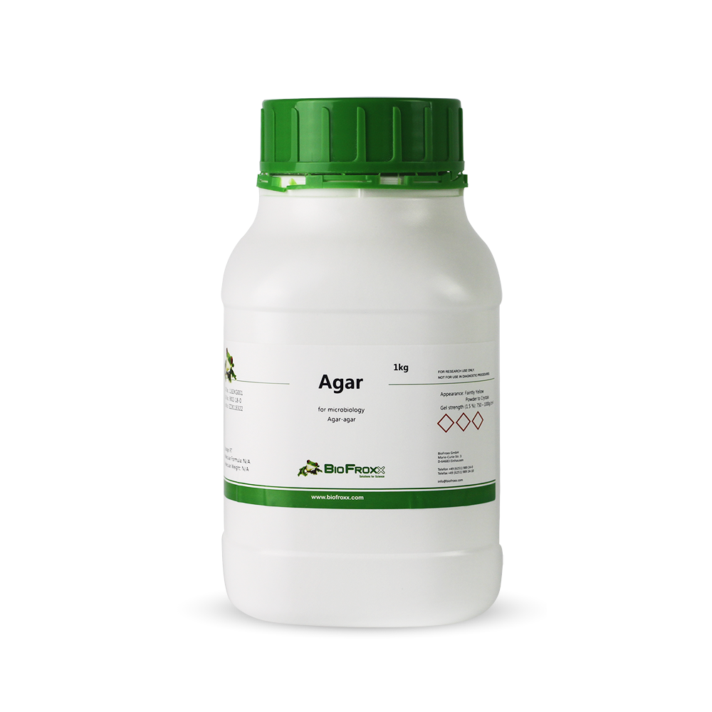 800 - 1200 g/cm2储存条件:室温保质期:五年概述:琼脂粉是由琼脂糖和