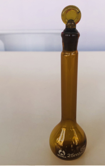 茶容量瓶a级 25ml