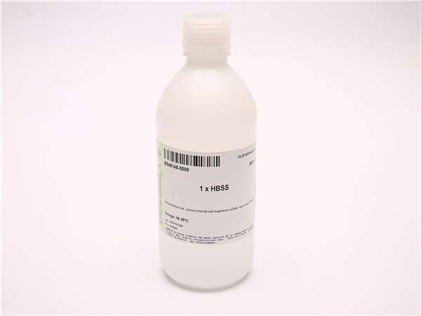 1x hanks 平衡盐溶液,不含酚红,氯化钙,硫酸镁,无菌