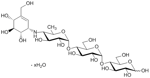 阿卡波糖水合物, 98 %