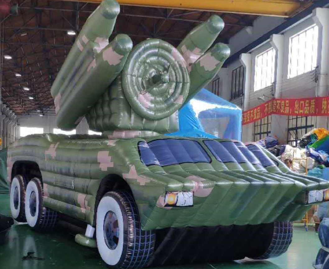 充气导弹发射车假目标