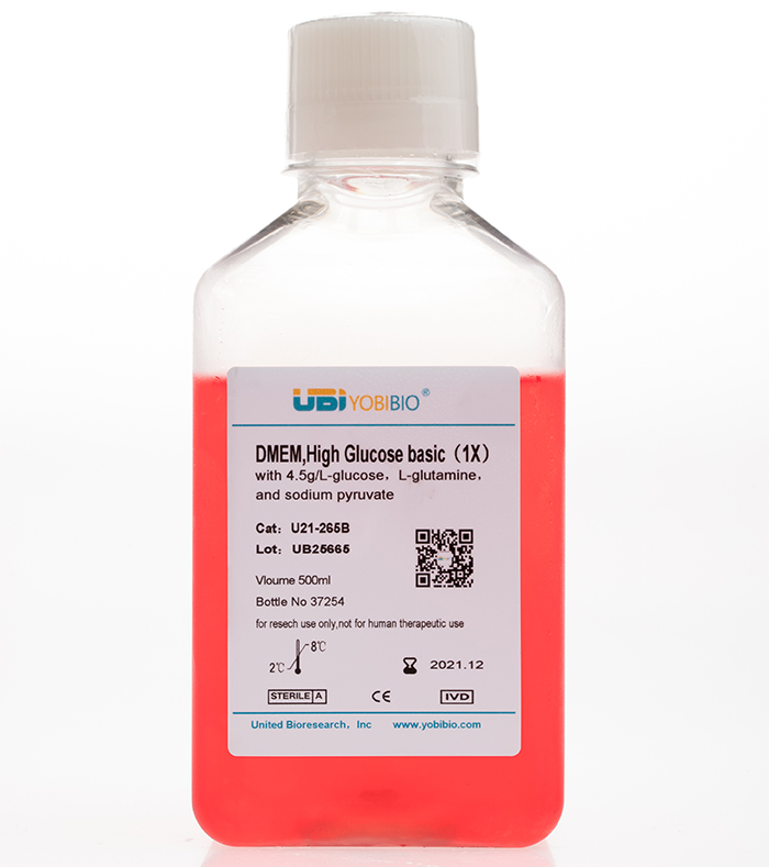 培养基的基础上改良获得的,各成分份量加倍,分低糖(1000mg/l),高糖