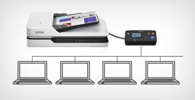 有线网络扫描 - Epson DS-1660W产品功能