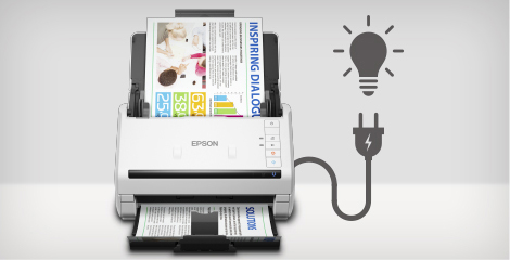 “智能”来电自启功能 - Epson DS-530II产品功能