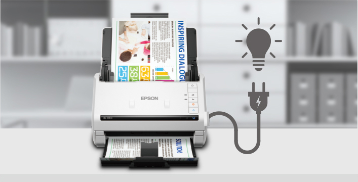 “智能”来电自启功能 - Epson DS-770II产品功能