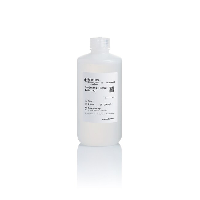 Tris-甘氨酸 SDS 即用型电泳液 (10X), 500 mL