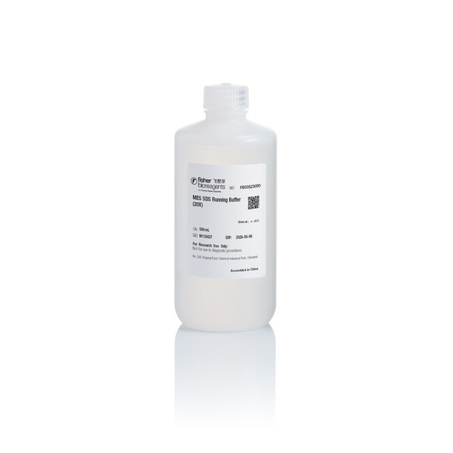 MES SDS 即用型电泳液 (20X), 500 mL