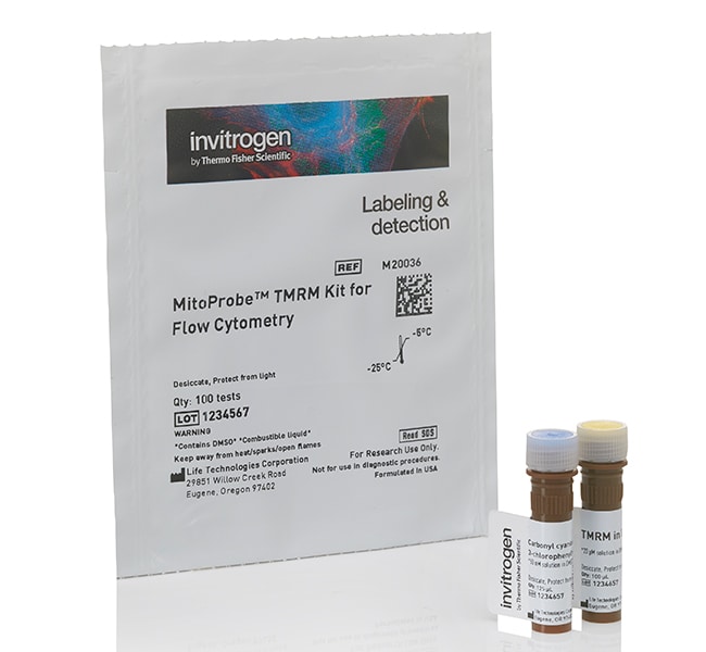 用于流式细胞分析的 MitoProbe TMRM 检测试剂盒