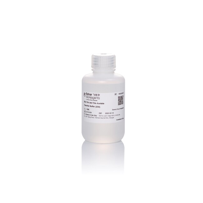 Bis-Tris 和 Tris-乙酸转印缓冲液 (20X), 125 mL
