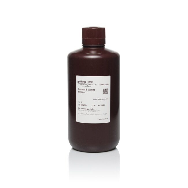 丽春红 S 染色液, 1 L