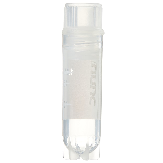 Nunc Biobanking and Cell Culture Cryogenic Tubes, 1.8mL, 49mm, internal thread