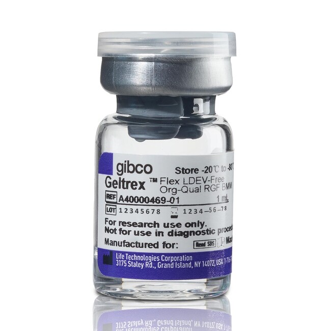 Geltrex Flex LDEV-Free Organoid-Qualified Reduced Growth Factor Basement Membrane Matrix, 1 mL