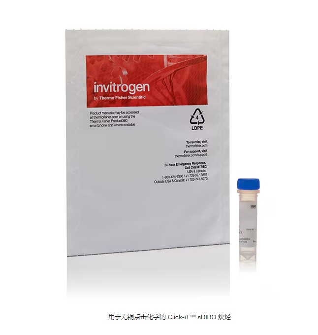 用于无铜点击化学的 Click-iT™ sDIBO 炔烃