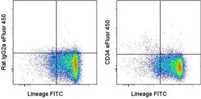 CD34 Monoclonal Antibody (RAM34), eFluor 450, eBioscience