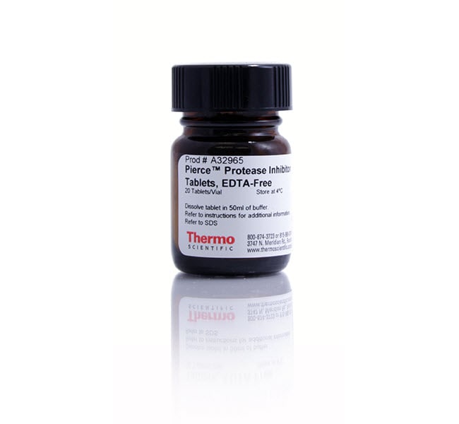 Pierce 蛋白酶抑制剂片剂，不含EDTA