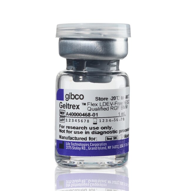 Geltrex Flex LDEV-Free hESC-Qualified Reduced Growth Factor Basement Membrane Matrix, 1 mL