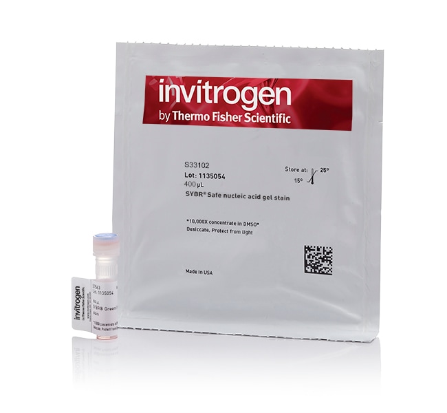 SYBR Safe核酸染料（400 µL, 10,000X, DMSO）