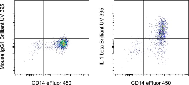 IL-1 beta Monoclonal Antibody (CRM56), Brilliant Ultra Violet 395, eBioscience