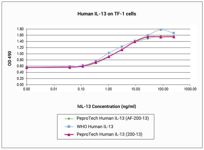 Human IL-13, Animal-Free Recombinant Protein, PeproTech&reg;
