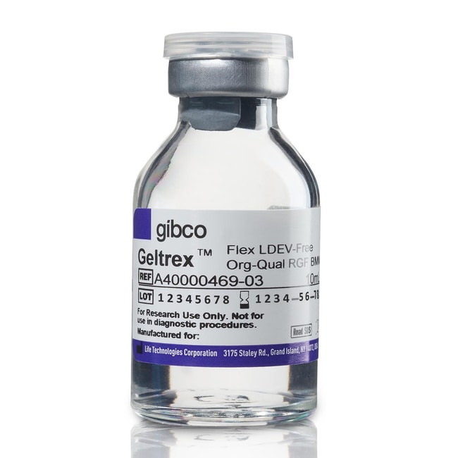 Geltrex Flex LDEV-Free Organoid-Qualified Reduced Growth Factor Basement Membrane Matrix, 10 mL