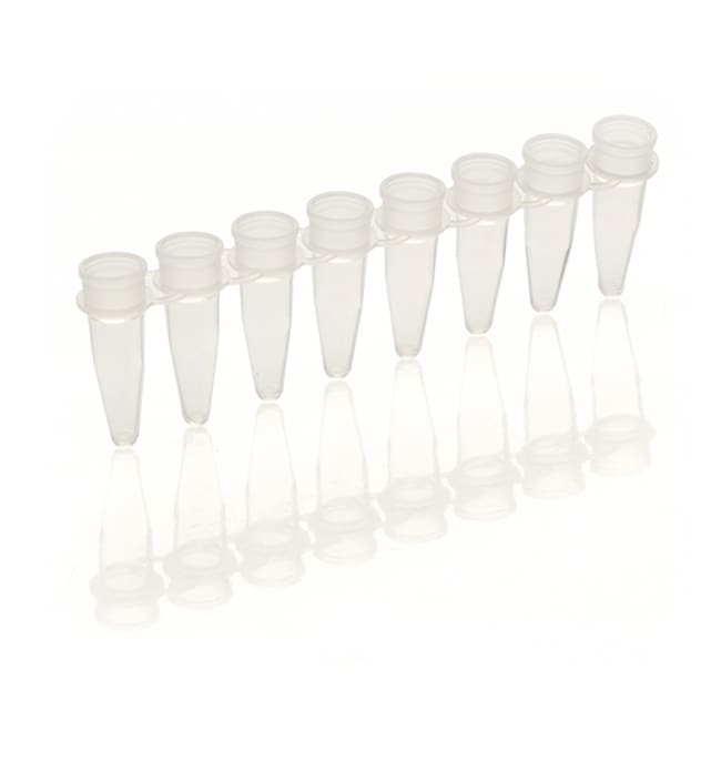 Tubes and Ultra Clear Caps, strips of 8, Sustain Series