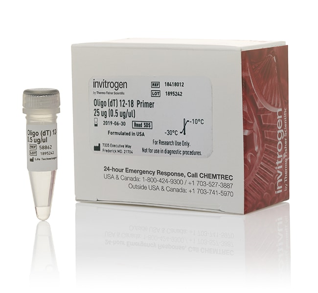 Oligo(dT) 12-18 引物, 25 µg