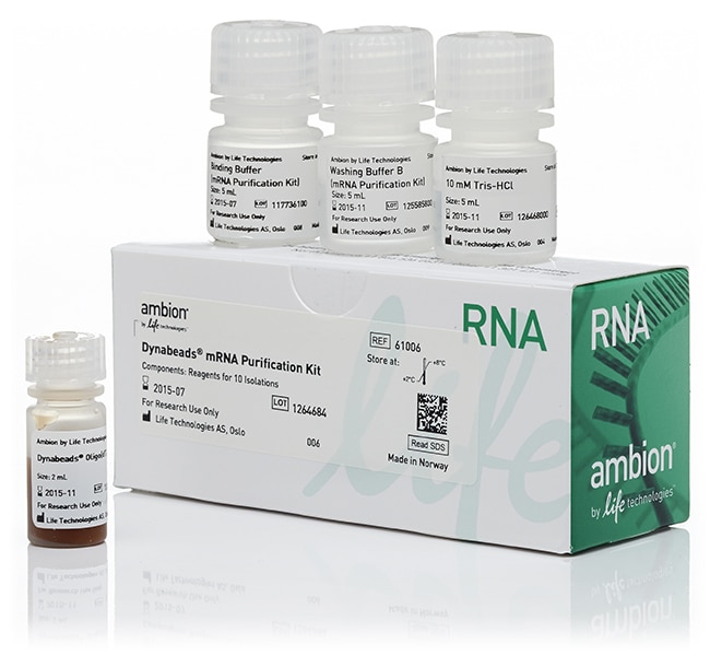 Dynabeads mRNA 纯化试剂盒（用于从总 RNA 制备液中纯化 mRNA）